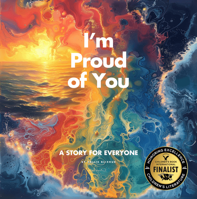 I'm Proud of You - book cover with award badge